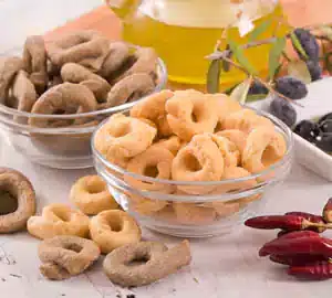Prodotti tipici pugliesi - Puglia Pack Shop 10 Taralli pugliesi tanti gusti in vendita online su puglia pack shop